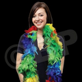 6' Rainbow Feather Boa